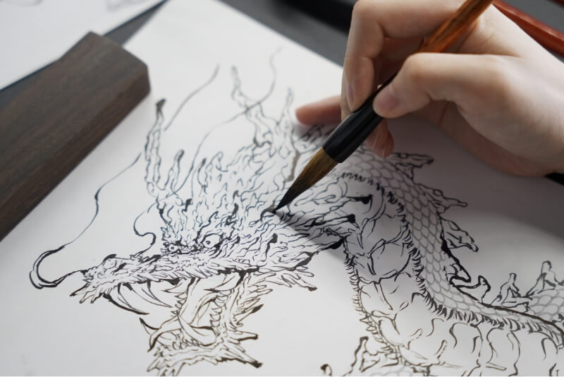 10年を超える浮世絵イラスト制作実績プロフェッショナルが描き続けてきた、唯一無二の世界観