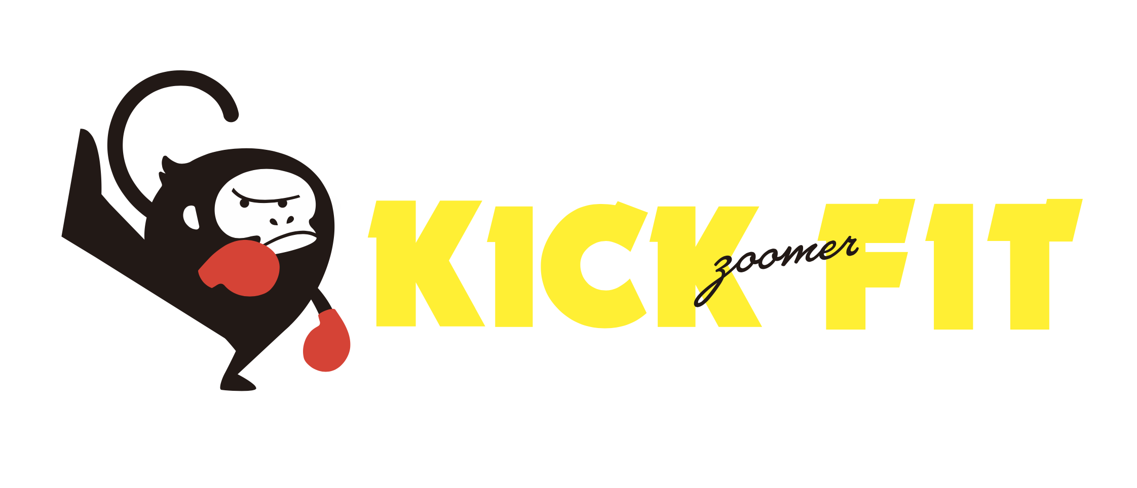 KICK FIT by ZOOMER様ロゴデザイン