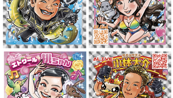 ✨似顔絵シール作成ならアークデザイン✨動物の似顔絵シール特集‼️🐶🐱