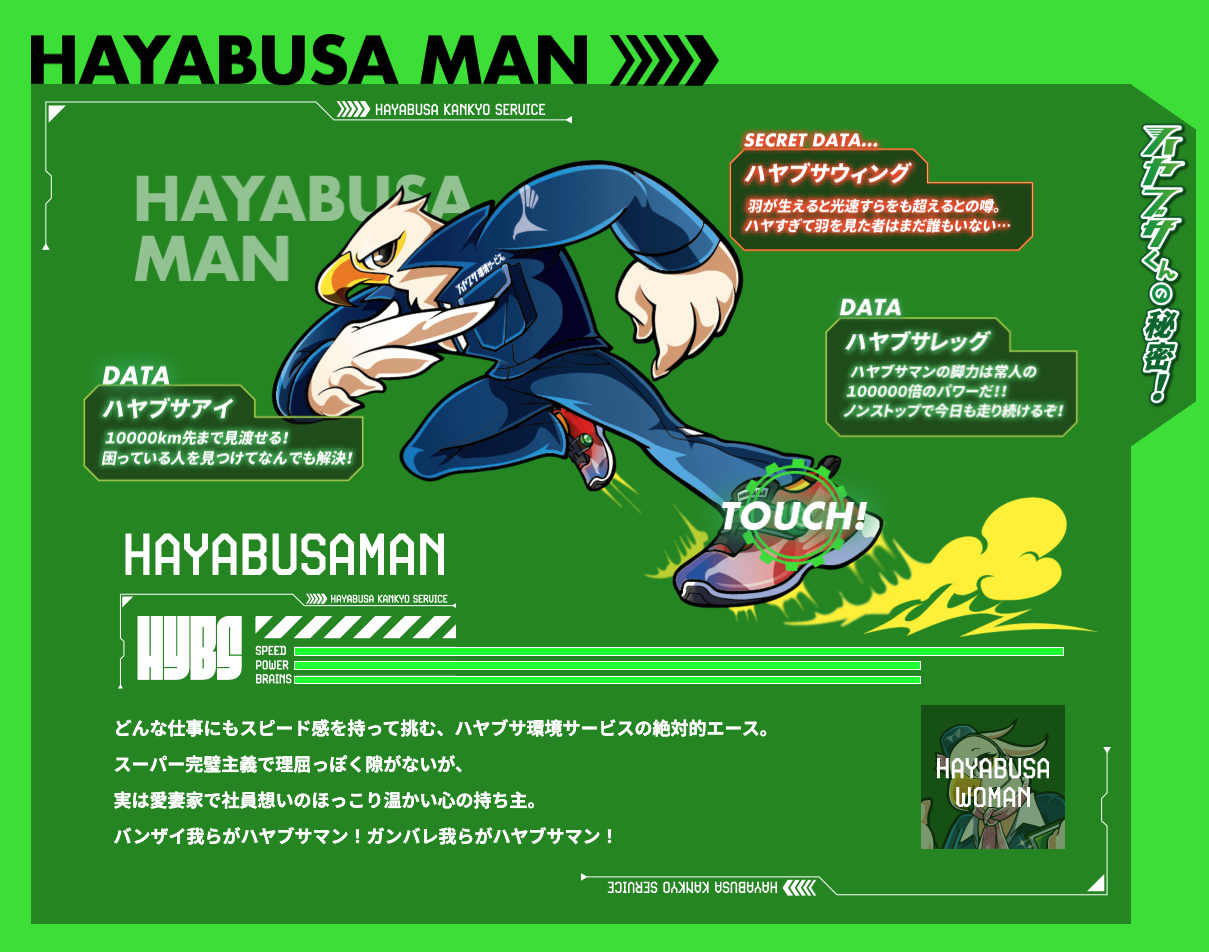 ホームページ制作・キャラクター制作