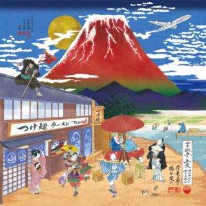 フジヤマ５５セントレア店　壁画